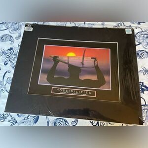 NEW! POSSIBILITIES Contemporary & Photo Poster Motivational 16” x 20” Matted NWT